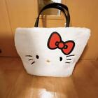 Hello Kitty Fluffy Handbag tote bag from japan