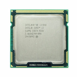 Intel Core i3-540 CPU Dual-Core 3.06GHz / 4MB LGA1156 SLBMQ Processor