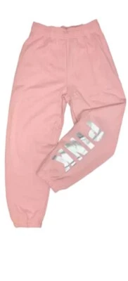 VICTORIA'S SECRET PINK FLEECE CAMPUS PANT SWEATPANTS JOGGER XXL - Image 1 of 4