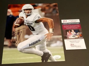 JORDAN LOVE Utah State Aggies SIGNED 8X10 Photo JSA COA PACKERS d - Picture 1 of 1