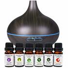 Aroma Essential Oil Diffuser Ultrasonic Cool Mist Aroma  with Oils Set - 400 ML