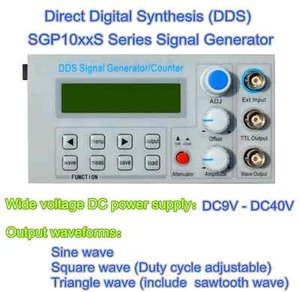 2MHz DDS Function Signal Generator Module Sine/Triangle/Square Wave - Picture 1 of 6