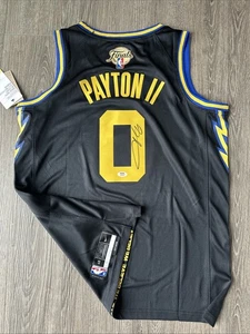 Gary Payton II Golden State Warriors Autograph Signed Jersey! Psa Coa  - Picture 1 of 3