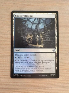 Sinister Hideout - 184 - MTG: Spider-Man: Eternal-Legal - Common - FOIL - Picture 1 of 2