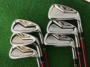 TaylorMade R9 Iron Set Golf Club 5-P 6pcs Motore 60/S #AB17041 - Picture 1 of 5