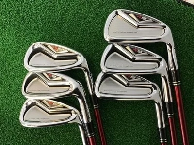 TaylorMade R9 Iron Set Golf Club 5-P 6pcs Motore 60/S #AB17041 - Image 1 of 4
