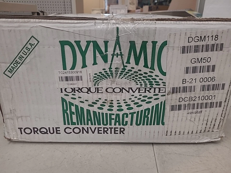 Dynamic Torque Converter DGM118, GM50 - Image 1 of 4