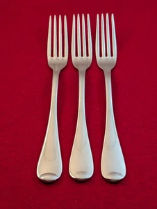 Lot Of 3 Oneida ISLET Stainless 18/10 Glossy SALAD Forks Indonesia Flatware - Picture 1 of 6