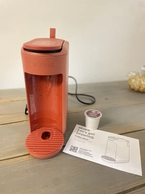 Keurig K Mini Mate Red Brand New w/o Box + 28 Starbuck’s Sumatra K Cups +Basket - Image 1 of 4