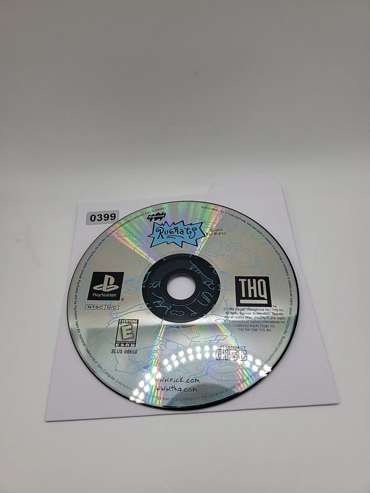 Rugrats Search For Reptar (Playstation PS1) - DISC ONLY  - Image 1 of 1