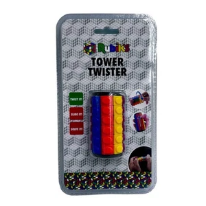 Rubik’s Cube Tower Twister Puzzle Genuine Brain Teaser Game Fidget SEN Stim ASD - Picture 1 of 3