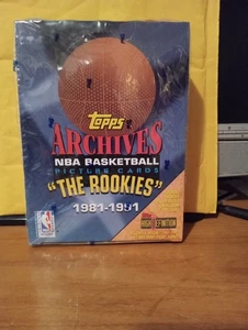1993 TOPPS ARCHIVES NBA "THE ROOKIES" 1981-91 FACTORY SEALED BOX - Picture 1 of 6