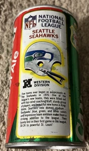 CANADA DRY GINGER ALE SEATTLE SEAHAWKS STRAIGHT STEEL HELMET CAN - Picture 1 of 5
