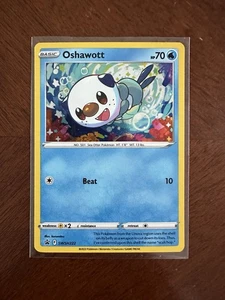 Oshawott SWSH222 - Promo Pokemon TCG Stella Nera (2022) - quasi nuovo - Cosmos Holo - Foto 1 di 13