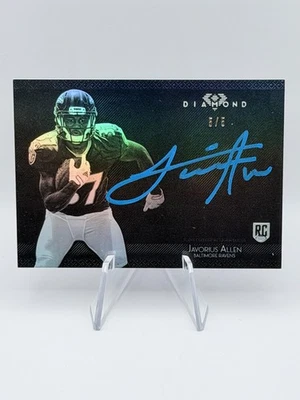 Javorius Allen 2015 Topps Diamond Auto #JA-1 Metallic Blue Ink 5/5 Ravens RC SSP - Image 1 of 3