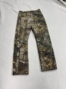 Wranger Pro Gear Lined Camo Denim Realtree Pants 30x32 - Picture 1 of 10