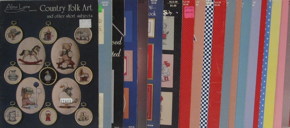 ALMA LYNNE Cross Stitch Patterns, Leaflets and Booklets ~ YOU PICK ~   #1 - Image 1 of 1