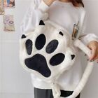 Plush Toy Cat Paw Backpack Preppy Style Sweet Students Bags  Lady