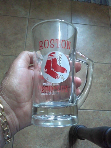 VTG 1967 Boston Red Sox American League Champions beer glass Yaz Williams Cover