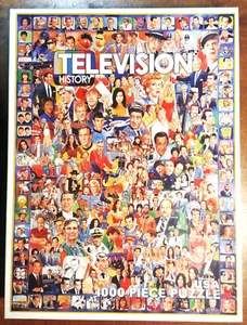 Television History Puzzle #270 USA MFR 24" x 30" 1000 Stck. - Bild 1 von 3