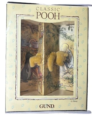 Clásico Disney Winnie The Pooh 2” Completamente Articulado Miniatura Oso Gund Caja Interior Foto 1 de 4