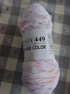 Linie 449 MY FAIR Color - 100g - Farbe 120 weiß-Color - Microfaser - von ONline - Bild 1 von 2