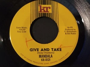 Mandala - Give And Take Mint Original Press 45 RPM KR kr-115 Record 1967 Psych - Bild 1 von 2