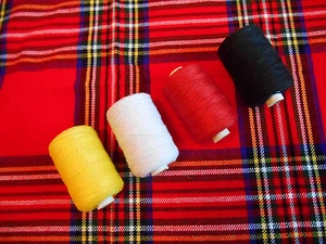 ROSCA DE MANTENIMIENTO DE GAITA CÁÑAMO - AMARILLO, NEGRO, ROJO, BLANCO. - Imagen 1 de 9