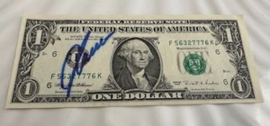 Jose Canseco MLB Autographed Dollar Bill (JSA) - Picture 1 of 3