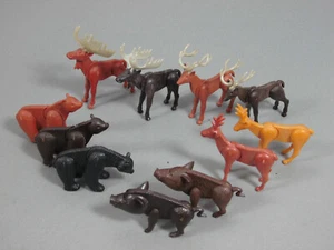 Stecktiere: Animales El Bosque 1986 - Set Completo + Todos Variantes, Aún 2 Schw - Imagen 1 de 1