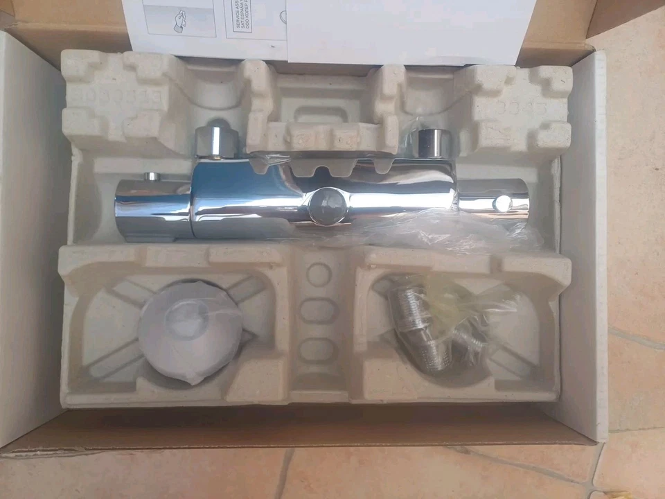 JACOB DELAFON E8455-CP Mitigeur thermostatique de douche JULY chrome *NEUF* - Photo 1/1