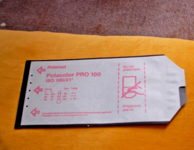 Single Sheet - Polaroid Type 79 - Polacolor 100 - 4x5 Film - ISO 100 4x5 - READ - Image 1 of 4