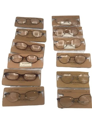 Lote De 12 Gafas Fendissime By Fendi De Colección En Marcos De Tarjetas Hechas En Italia Foto 1 de 3
