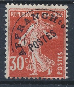 Briefmarke Frankreich Préo 58 ** Reifen nicht original Ref. LED 7/14 - Bild 1 von 2