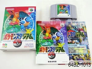 Completo Pokemon Stadium 1 jp Nintendo 64 Importación Japonesa N64 Japón JP Vendedor de EE. UU. - Imagen 1 de 8