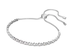 Swarovski - Matrix Tennis bracelet - Round cut, White, Rhodium plated - Picture 1 of 1