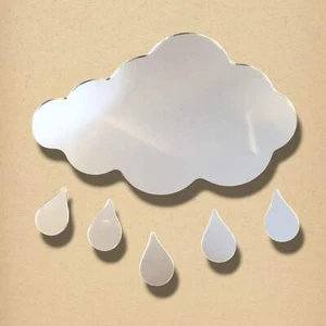 Cloud & Raindrops Mirror - Picture 1 of 7
