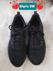 Zapatillas Hombre Athletic Works Negras, Talla: 8M Espuma con Memoria - Imagen 1 de 8