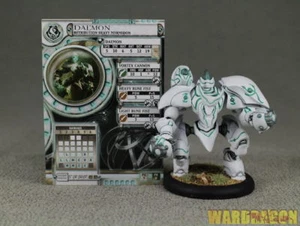 50mm Warmachine WDS painted Retribution of Scyrah Daemon v4  - Picture 1 of 5