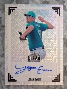 #91A-LE1 Logan Evans - 2024 hoja de metal - 1991 hoja plata Mojo 2/10 - Imagen 1 de 2