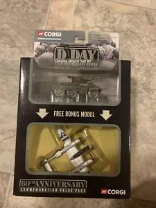 Corgi Omaha Beach Set 1 D-DAY 60th ANNIVERSARY SERIES Show Case Collection - Picture 1 of 1