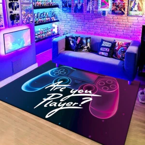 Gaming Creative Video Gamer Non-slip Mat Rug Non-Slip Carpet Floor Home Door - Picture 1 of 13
