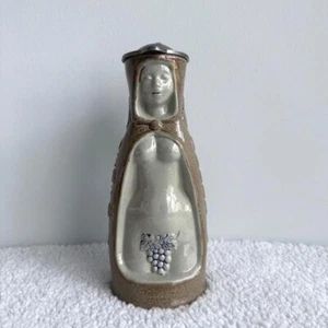 Mid Century Risqué German Beer Stein w/ Lid Wine Good Witch Original King 10" - Bild 1 von 10