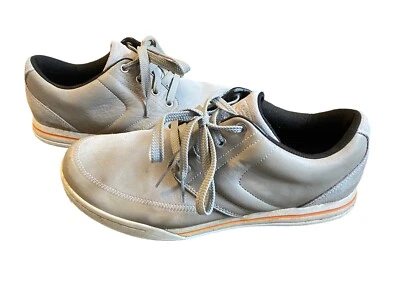 CALLAWAY Comfort Mens Size 10 Golf Shoe Soft Spikes Gray Comfort M391-07 - Image 1 of 4