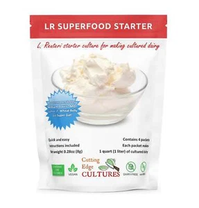 LR SuperFood Starter Culture L. Reuteri ProBiotic Cultured Dairy Low Slow Yogurt - Picture 1 of 11