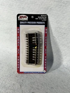 Nice Atlas Code 83   1/3-18” Radius Curved Track 4 Pieces HO - Picture 1 of 1
