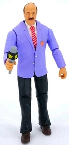 Mean Gene Okerlund WWE Showdown 19 Hulk Hogan 2 Pack Mattel Wrestling Figure - Foto 1 di 5