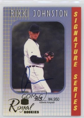 2000 Royal Rookies Signature Series Auto /4950 Rikki Johnston #31 Auto - Image 1 of 2