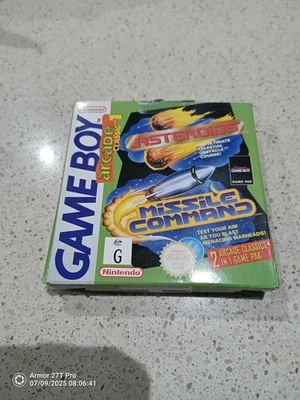 Arcade Classic No. 1: Asteroids/Missile Command - Nintendo Game Boy Box Only - Image 1 of 4