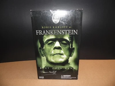 Frankenstein Bust X-Plus Coin Bank Universal Monsters SOTA Toys - Image 1 of 4